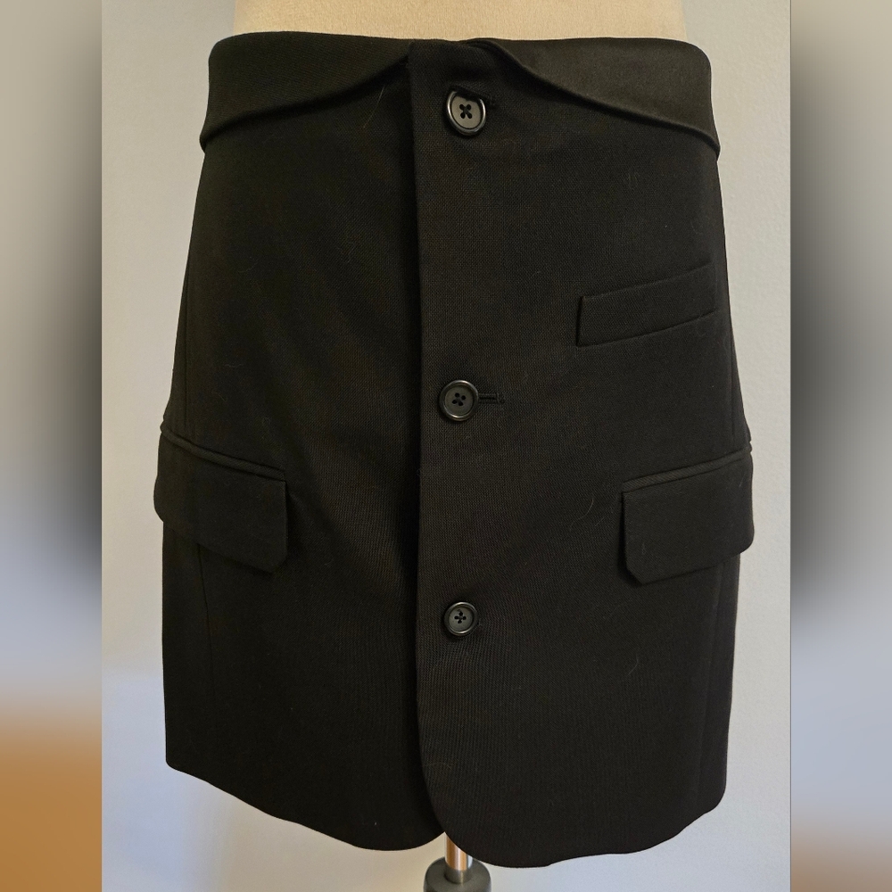 Helmut Lang Black Mini Skirt